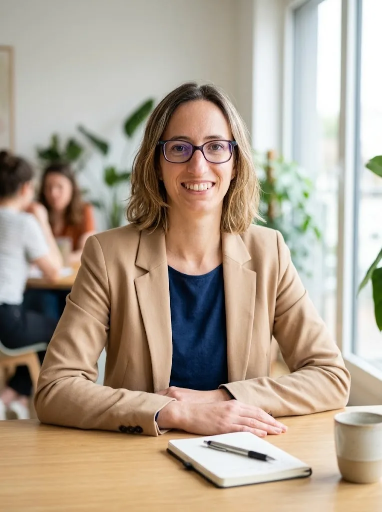 Catherine, qui assure la maintenance de votre site web dans le Bas-Rhin
